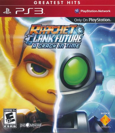 Ratchet and Clank Future A Crack in Time Greatest Hits Playstation 3 Sony PlayStation 3 PS3 Ratchet and Clank Future A Crack in Time Greatest Hits Playstation 3 Sony PlayStation 3 PS3