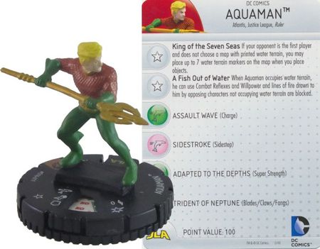 HEROCLIX WORLD'S FINEST WFID #005 Aquaman 