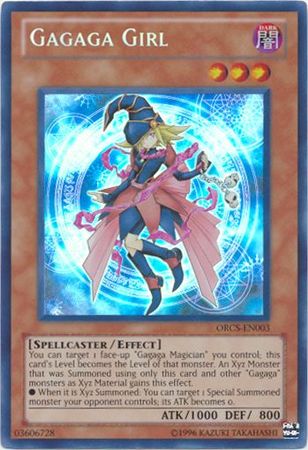 Gagaga Girl ORCS EN003 Secret Rare Unlimited Misprint Yu Gi Oh Misprints Gagaga Girl ORCS EN003 Secret Rare Unlimited Misprint Yu Gi Oh Misprints