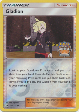 Gladion 95 111 Regional Championship Promo Pokemon Championship League Organized Play Promos Gladion 95 111 Regional Championship Promo Pokemon Championship League Organized Play Promos