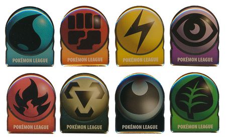 Pokemon League 2008 Complete Set of 8 Energy Collector s Pins Pokemon Coins Pins Badges Pokemon League 2008 Complete Set of 8 Energy Collector s Pins Pokemon Coins Pins Badges