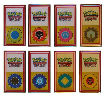 Pokemon League Pins 4 different pins Set #3  Trading Card Game 