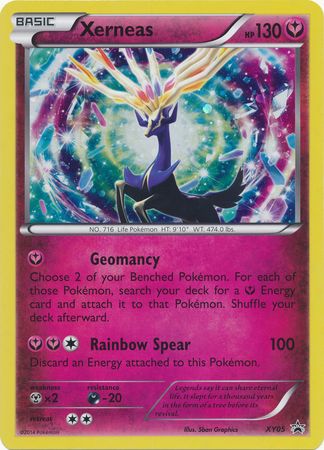 Xerneas XY05 Oversized Promo Pokemon Oversized Cards Xerneas XY05 Oversized Promo Pokemon Oversized Cards