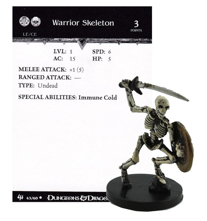 Warrior Skeleton 43 Archfiends D D Miniatures Archfiends D D Warrior Skeleton 43 Archfiends D D Miniatures Archfiends D D
