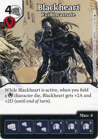 Blackheart Evil Incarnate 17 136 Common Blackheart Evil Incarnate 17 136 Common
