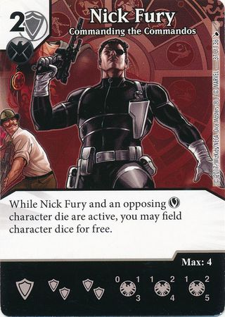 Nick Fury Commanding the Commandos 37 136 Common Marvel Dice Masters The Mighty Thor Singles Nick Fury Commanding the Commandos 37 136 Common Marvel Dice Masters The Mighty Thor Singles