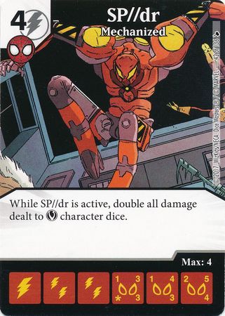 The Mighty Thor 2x #042 SP//dr Mechanized Dice Masters