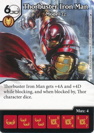 Thorbuster Iron Man Model 22 49 136 Common Marvel Dice Masters The Mighty Thor Singles Thorbuster Iron Man Model 22 49 136 Common Marvel Dice Masters The Mighty Thor Singles