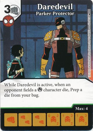Daredevil Parker Protector 60 136 Uncommon Daredevil Parker Protector 60 136 Uncommon