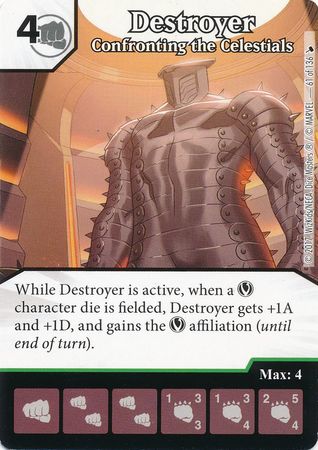 Destroyer Confronting the Celestials 61 136 Uncommon Marvel Dice Masters The Mighty Thor Singles Destroyer Confronting the Celestials 61 136 Uncommon Marvel Dice Masters The Mighty Thor Singles