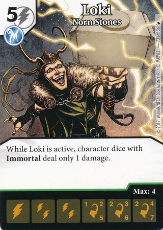 Loki Norn Stones 73 136 Uncommon Marvel Dice Masters The Mighty Thor Singles Loki Norn Stones 73 136 Uncommon Marvel Dice Masters The Mighty Thor Singles
