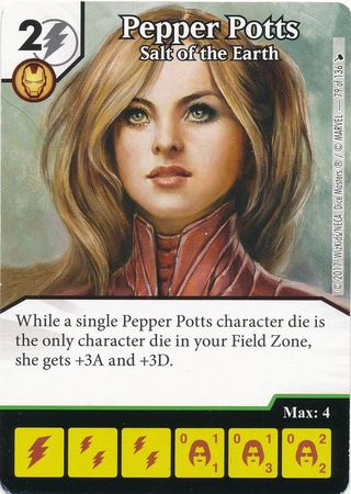 Pepper Potts Salt of the Earth 79 136 Uncommon Marvel Dice Masters The Mighty Thor Singles Pepper Potts Salt of the Earth 79 136 Uncommon Marvel Dice Masters The Mighty Thor Singles