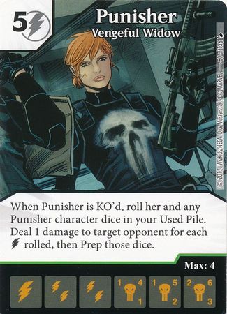 Punisher Vengeful Widow 80 136 Uncommon Marvel Dice Masters The Mighty Thor Singles Punisher Vengeful Widow 80 136 Uncommon Marvel Dice Masters The Mighty Thor Singles