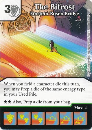 The Bifrost Einstein Rosen Bridge 86 136 Uncommon Marvel Dice Masters The Mighty Thor Singles The Bifrost Einstein Rosen Bridge 86 136 Uncommon Marvel Dice Masters The Mighty Thor Singles