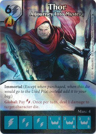 Thor A Journey Into Mystery Foil 47 136 Common Marvel Dice Masters The Mighty Thor Foil Singles Thor A Journey Into Mystery Foil 47 136 Common Marvel Dice Masters The Mighty Thor Foil Singles