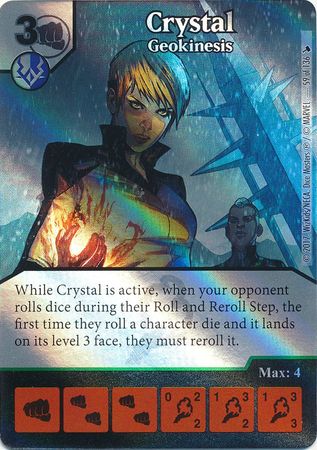 Crystal Geokinesis Foil 59 136 Uncommon Marvel Dice Masters The Mighty Thor Foil Singles Crystal Geokinesis Foil 59 136 Uncommon Marvel Dice Masters The Mighty Thor Foil Singles