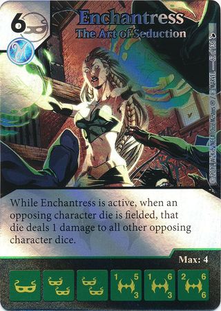 Enchantress The Art of Seduction Foil 62 136 Uncommon Marvel Dice Masters The Mighty Thor Foil Singles Enchantress The Art of Seduction Foil 62 136 Uncommon Marvel Dice Masters The Mighty Thor Foil Singles