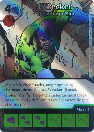 Wrecker Demolition Man Foil 92 136 Uncommon Marvel Dice Masters The Mighty Thor Foil Singles Wrecker Demolition Man Foil 92 136 Uncommon Marvel Dice Masters The Mighty Thor Foil Singles