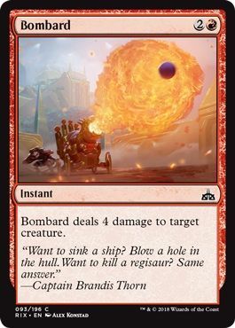 Bombard 093 196 Rivals of Ixalan Singles Bombard 093 196 Rivals of Ixalan Singles