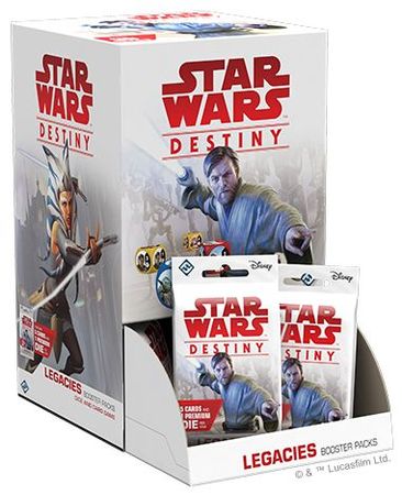 Star Wars Destiny Legacies Booster Box of 36 Packs All Star Wars Destiny Sealed Product Star Wars Destiny Legacies Booster Box of 36 Packs All Star Wars Destiny Sealed Product