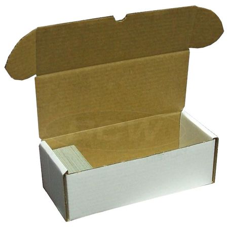 1-BX-500 500ct Cardboard Box for Card Storage New CCG MTG YuGiOh BCW 