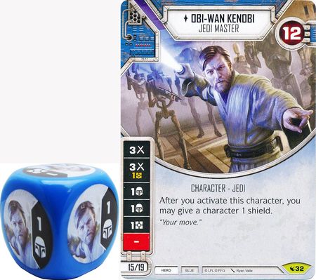 Obi Wan Kenobi Jedi Master 32 Rare Includes Premium Die Star Wars Destiny Legacies Singles Obi Wan Kenobi Jedi Master 32 Rare Includes Premium Die Star Wars Destiny Legacies Singles
