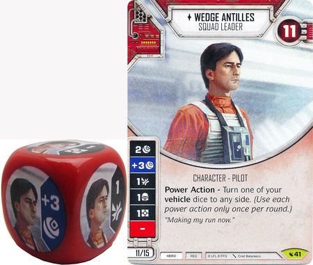 Wedge Antilles Squad Leader 41 Rare Includes Premium Die Star Wars Destiny Legacies Singles Wedge Antilles Squad Leader 41 Rare Includes Premium Die Star Wars Destiny Legacies Singles
