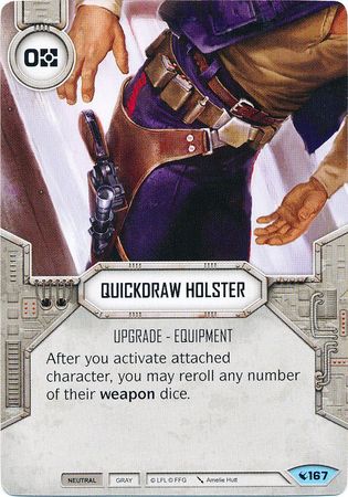 Quickdraw Holster 167 Common Star Wars Destiny Legacies Singles Quickdraw Holster 167 Common Star Wars Destiny Legacies Singles