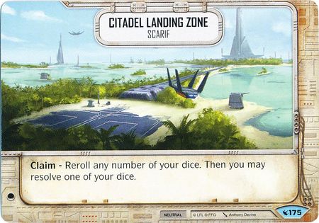 Citadel Landing Zone Scarif 175 Common Star Wars Destiny Legacies Singles Citadel Landing Zone Scarif 175 Common Star Wars Destiny Legacies Singles