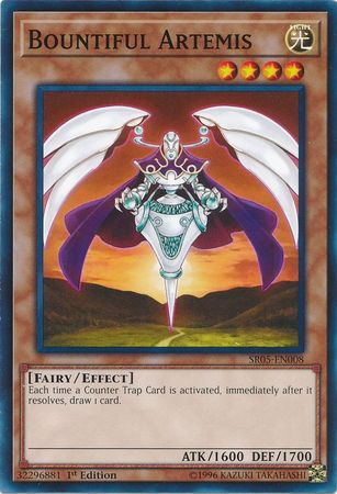 Bountiful Artemis SR05 EN008 Common 1st Edition Bountiful Artemis SR05 EN008 Common 1st Edition