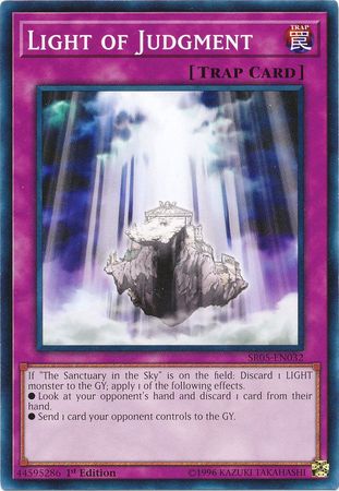 Light of Judgment SR05 EN032 Common 1st Edition Wave of Light Singles Light of Judgment SR05 EN032 Common 1st Edition Wave of Light Singles