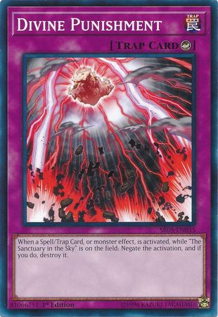 Divine Punishment SR05 EN035 Common 1st Edition Divine Punishment SR05 EN035 Common 1st Edition
