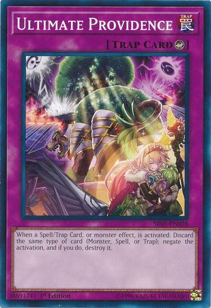 Ultimate Providence SR05 EN038 Common 1st Edition Ultimate Providence SR05 EN038 Common 1st Edition