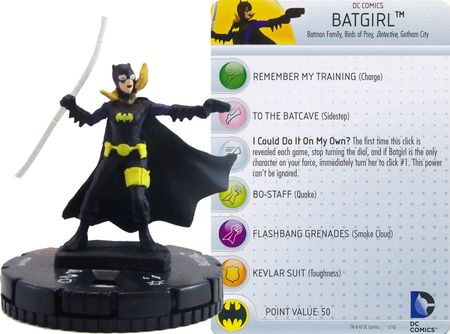 Batgirl D16 015 Wizkids Promo DC Heroclix Heroclix WizKids Promos Batgirl D16 015 Wizkids Promo DC Heroclix Heroclix WizKids Promos