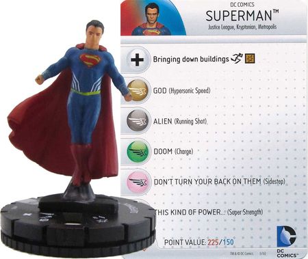 Superman Dawn of Justice Movie Fast Forces WizKids 72218 for sale online DC Heroclix Batman Vs 