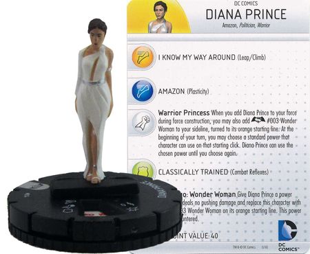 Diana Prince 014 Batman vs Superman Dawn of Justice Movie DC Heroclix Diana Prince 014 Batman vs Superman Dawn of Justice Movie DC Heroclix