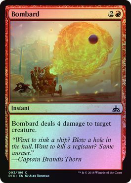 Bombard 093 196 Foil Rivals of Ixalan Foil Singles Bombard 093 196 Foil Rivals of Ixalan Foil Singles