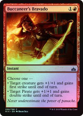 Buccaneer s Bravado 096 196 Foil Buccaneer s Bravado 096 196 Foil