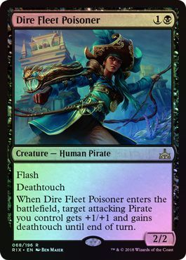 Dire Fleet Poisoner 068 196 Foil Dire Fleet Poisoner 068 196 Foil