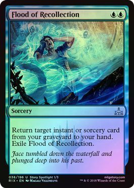 Flood of Recollection 038 196 Foil Rivals of Ixalan Foil Singles Flood of Recollection 038 196 Foil Rivals of Ixalan Foil Singles