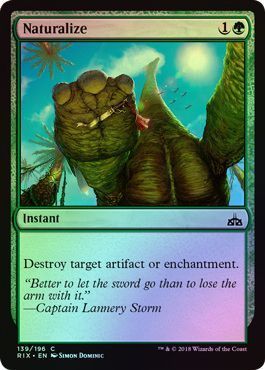 Naturalize 139 196 Foil Naturalize 139 196 Foil