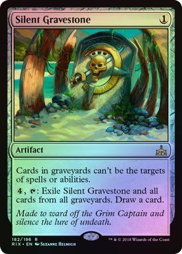 Silent Gravestone 182 196 Foil Rivals of Ixalan Foil Singles Silent Gravestone 182 196 Foil Rivals of Ixalan Foil Singles