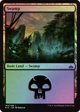 Swamp 194 196 Foil Swamp 194 196 Foil