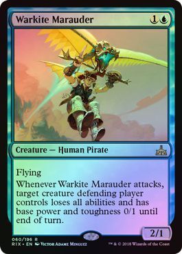 Warkite Marauder 060 196 Foil Warkite Marauder 060 196 Foil