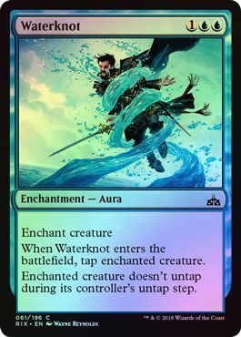 Waterknot 061 196 Foil Rivals of Ixalan Foil Singles Waterknot 061 196 Foil Rivals of Ixalan Foil Singles