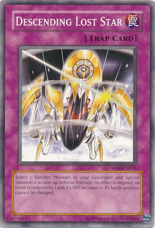 Descending Lost Star DP09 EN024 Common Unlimited Duelist Pack Yusei 2 DP09 Unlimited Singles Descending Lost Star DP09 EN024 Common Unlimited Duelist Pack Yusei 2 DP09 Unlimited Singles