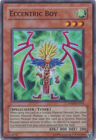 Eccentric Boy DP09 EN014 Super Rare Unlimited Duelist Pack Yusei 2 DP09 Unlimited Singles Eccentric Boy DP09 EN014 Super Rare Unlimited Duelist Pack Yusei 2 DP09 Unlimited Singles