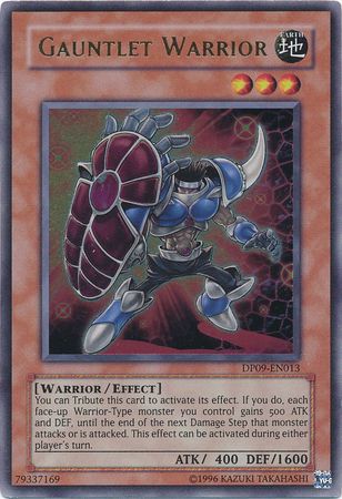 Gauntlet Warrior DP09 EN013 Ultra Rare Unlimited Duelist Pack Yusei 2 DP09 Unlimited Singles Gauntlet Warrior DP09 EN013 Ultra Rare Unlimited Duelist Pack Yusei 2 DP09 Unlimited Singles