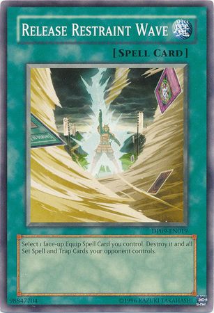 Release Restraint Wave DP09 EN019 Common Unlimited Duelist Pack Yusei 2 DP09 Unlimited Singles Release Restraint Wave DP09 EN019 Common Unlimited Duelist Pack Yusei 2 DP09 Unlimited Singles
