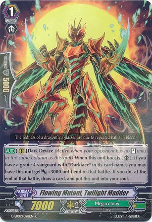 Flowing Mutant Twilight Madder G EB02 028EN Rare R Flowing Mutant Twilight Madder G EB02 028EN Rare R